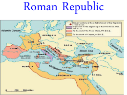 Roman Republic - Baylor School