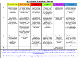 Home Learning Grid