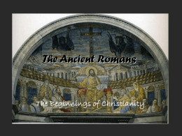 Beginnings of Christianity powerpoint
