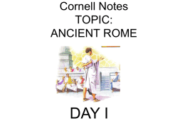 Chapter 6 Roman Republic