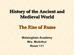 Rise of Rome-12 st. ed.