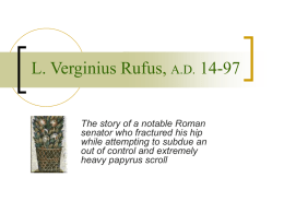 L. Verginius Rufus, 14