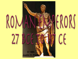 Roman Emperors - Return to About Me