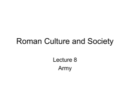Army Lecture 2013