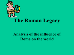 The Roman Legacy