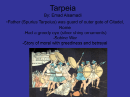 Tarpeia