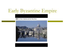 Early Byzantine Empire