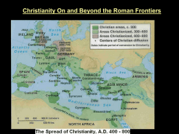 On and Beyond the Roman Frontiers