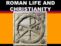 3. roman life & christianity 15-16