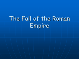 The Fall of the Roman Empire - 7