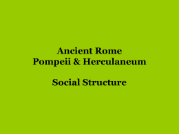 Ancient Rome Pompeii & Herculaneum