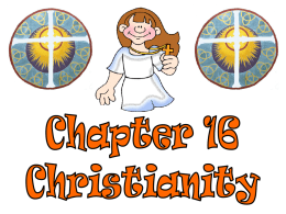 Chapter 16 Christianity