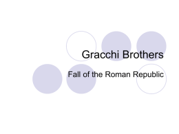 Gracchi Brothers
