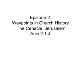 Episode 2 Cenacle