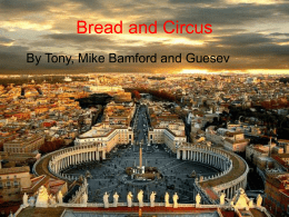Bread and Circus Powerpoint