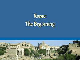 Origins of Rome