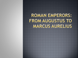 Roman Emperors - Mr. Banh`s Wikispace