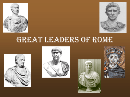 Great Leaders of Rome