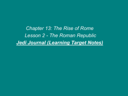 Lesson 2 Jedi Journal (Learning Target Notes)
