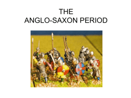 English III Anglo-Saxon ppt