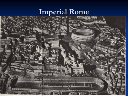 Imperial Rome - Cherokee County Schools