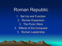 Roman Republic - stleothegreat