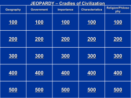 Review Jeopardy - Simpson County Schools