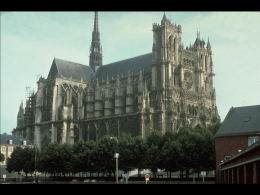 What does a Gothic cathedral need to do? - arthumanities