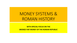 ROMAN MONEY AND HISTORY with PROOF OF