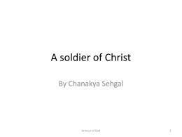 A_soldier_of_Christ_.. - bethesda assembly :: home