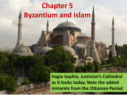 Chapter 5 Byzantium and Islam