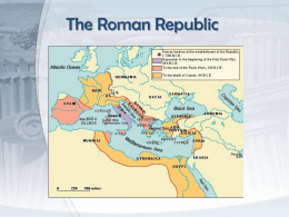 The Early Roman Republic