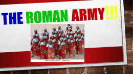 Roman Army Mattiax - Bramber Primary School