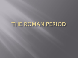 Art of The Roman Period