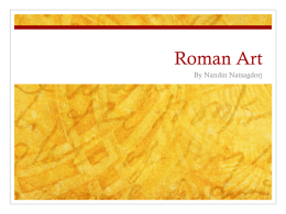Roman Art - ISU arts 2010-2011