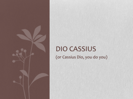 DIO CASSIUS