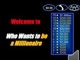 Final Exam Millionaire