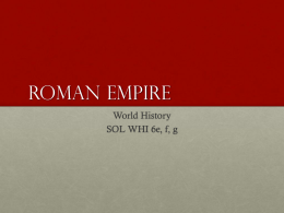 Rome Empire Powerpoint