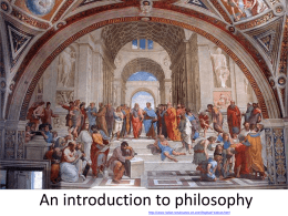 An introduction to philosophy