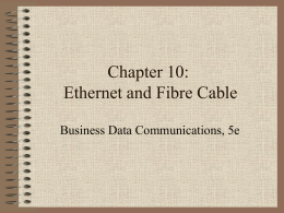 Ethernet and Fiber Channel