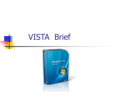 VISTA Brief