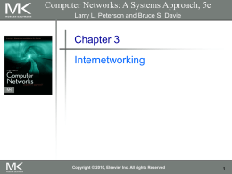 Chapter 3: Internetworking