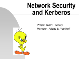 Network Security and Kerberos