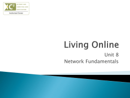 Living Online Chapter 8