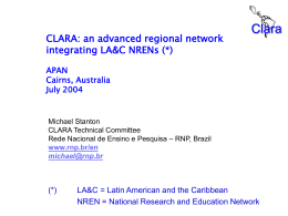 CLARA - Asia Pacific Advanced Network