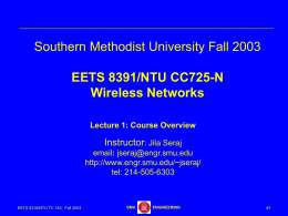 Why wireless networks? (cont)