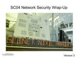 SC04 Network Security Wrap-Up