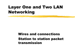LAN`s and LAN Technology