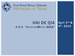 HAI QIA Webinar 4-3-14 PowerPoint Slides