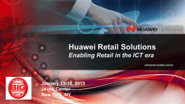 Solutions - Huawei Enterprise